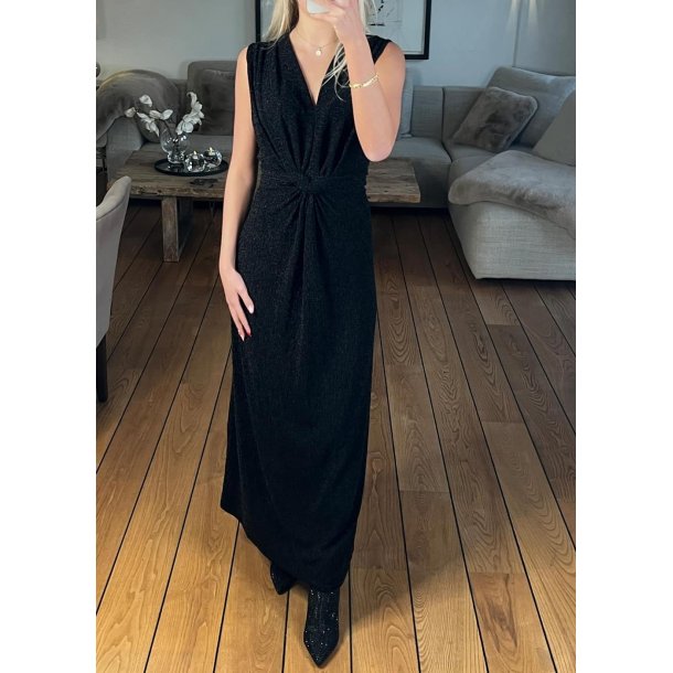 Milly Glam Long Dress- Black