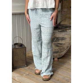 Miona Wide Pants- Winter sky