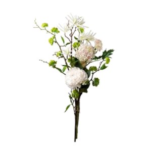 Mix Buket H 75- white rose 