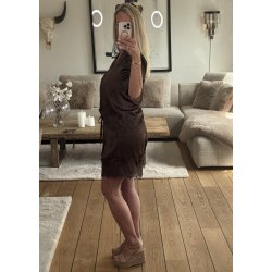 Moe Lace Blouse- Brown