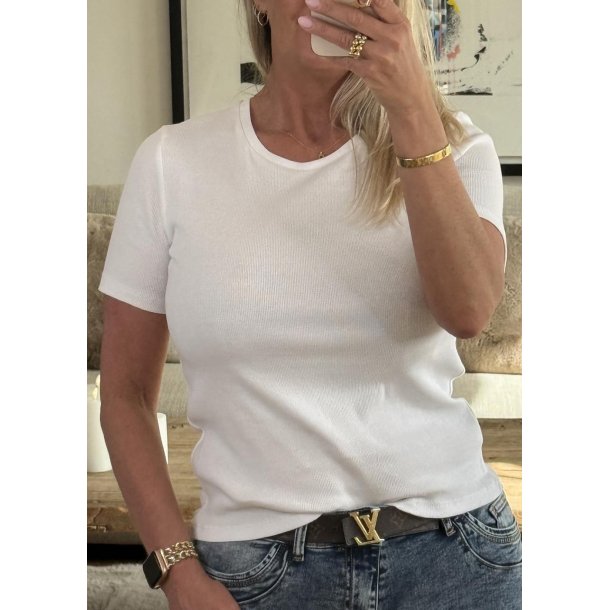 Moli S/S Sli  T-shirt- White