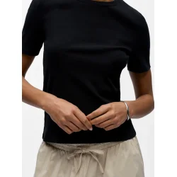 Moli S/S Sli  T-shirt- Black