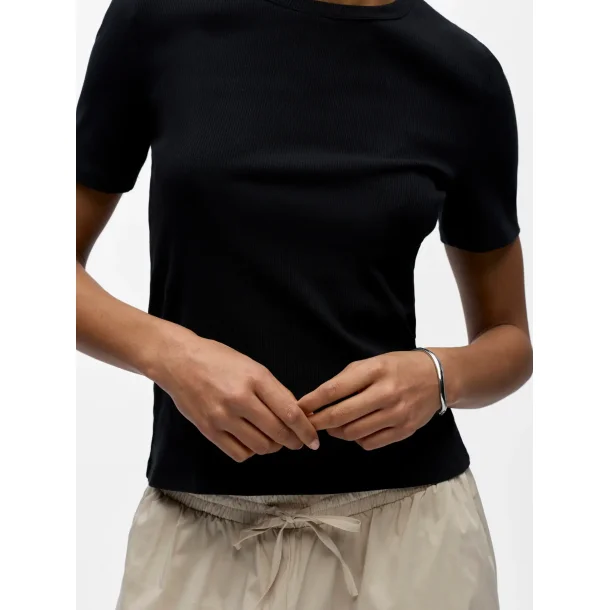 Moli S/S Sli  T-shirt- Black