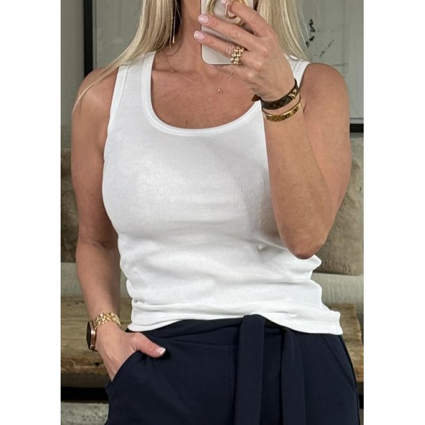 Moli Sli Tank Top- White