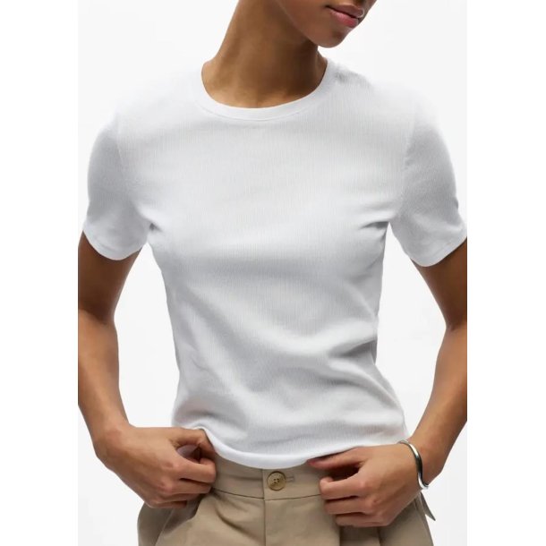 Moli S/S Sli  T-shirt- White