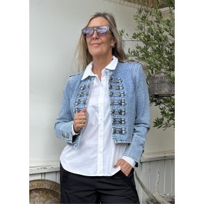 Ora Denim Jacket- Blue