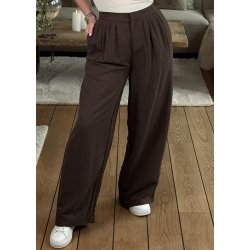 Molly Hw Lo Pants- Seal Brown