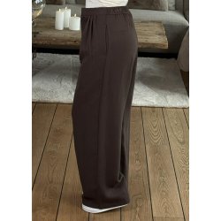 Molly Hw Lo Pants- Seal Brown