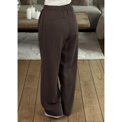 Molly Hw Lo Pants- Seal Brown
