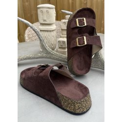 Molly Sandals- Brown