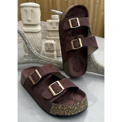Molly Sandals- Brown