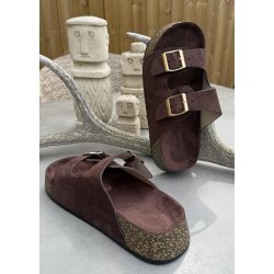 Molly Sandals- Brown