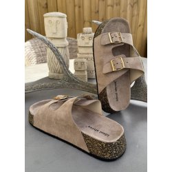 Molly Sandals- Khaki