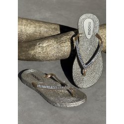 Moow Glam Slippers Gold