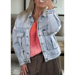 Morales Jacket- Light Blue