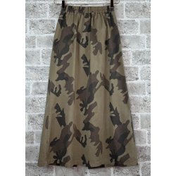 Muse Long Skirt- Nature Camo
