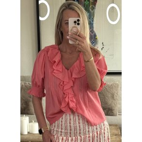 Musso Blouse- Sugar Coral