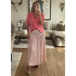 Musso Blouse- Sugar Coral