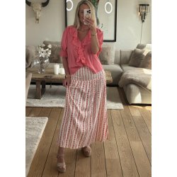 Musso Blouse- Sugar Coral