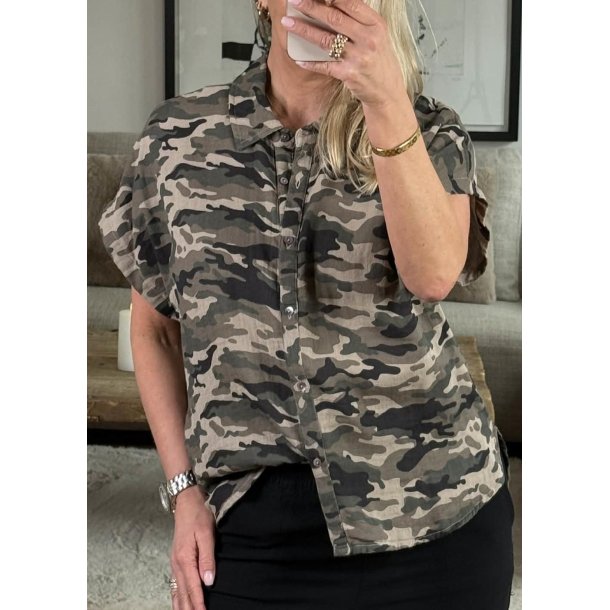 Myra Elina Shirt- Camouflage