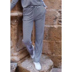 Natalia Straight Pants-D. brown cre