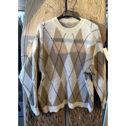 New Harlekin Knit- Beige