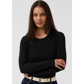 Nia Juliet Ls T-shirt- Black