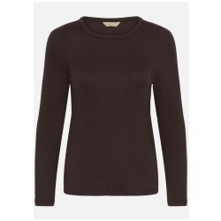 Nia Juliet Ls T-shirt- Coffee 