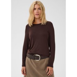 Nia Juliet Ls T-shirt- Coffee 