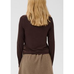 Nia Juliet Ls T-shirt- Coffee 