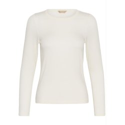 Nia Juliet LS T-shirt- White