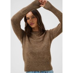 Niel Crew Neck Pullover- Beige melange Nature