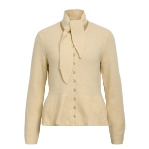 Nivin l/s Scarf Knit- Birch Me