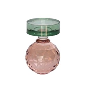 Noa Candle 10x 13- Bluegreen clear