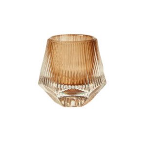 Noa Fyrfadst. 8X8 - Amber