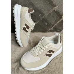 Noa Trendy Trainers- Beige