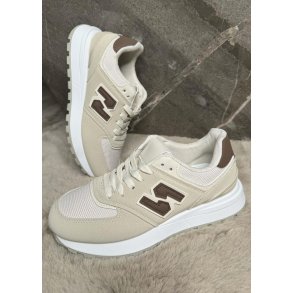Noa Trendy Trainers- Beige