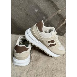 Noa Trendy Trainers- Beige
