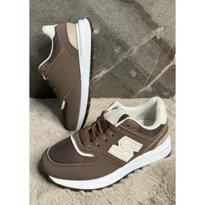 Noa Trendy Trainers- Brown