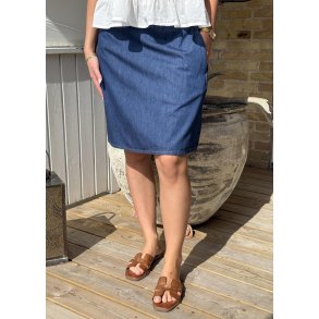 Nua Arpa Skirt- Dark bkue wash