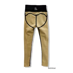 Push Up Leggings with Fleece- Black