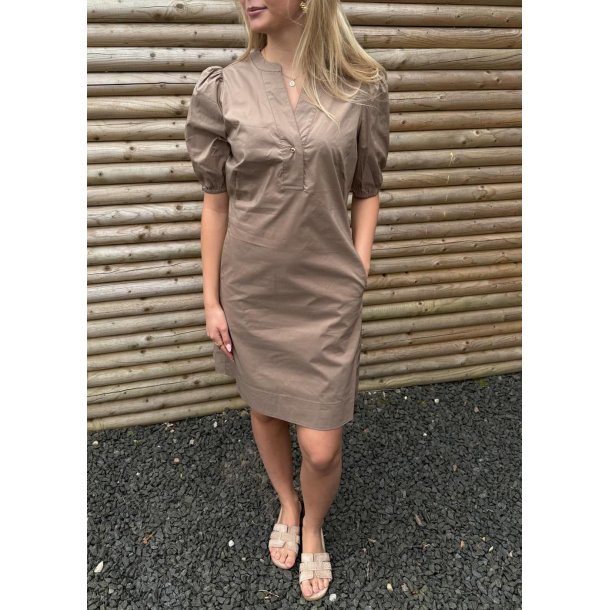 Obla Antoinett Dress- Pine Bark