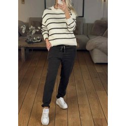 Oda Ls lo Knit Pullover-Birch seal 