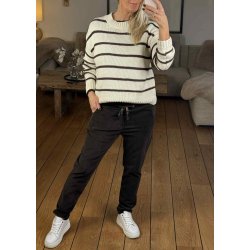 Oda Ls lo Knit Pullover-Birch seal 