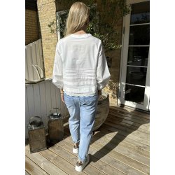 Odette Blouse - Spring Gardenia