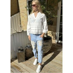 Odette Blouse - Spring Gardenia