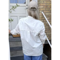Odette Shirt Embroidery- Spring Gardenia
