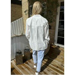 Odette Shirt Embroidery- Spring Gardenia