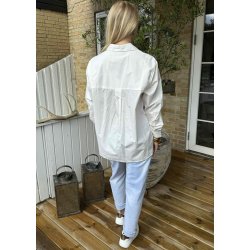 Odette Shirt Embroidery- Spring Gardenia