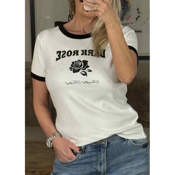 Olivia T-shirt- Chalk